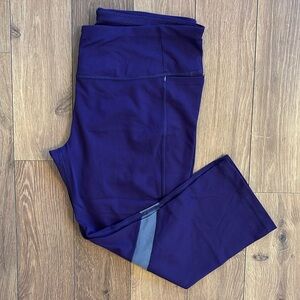 Purple CALIA Cropped Leggings - Medium